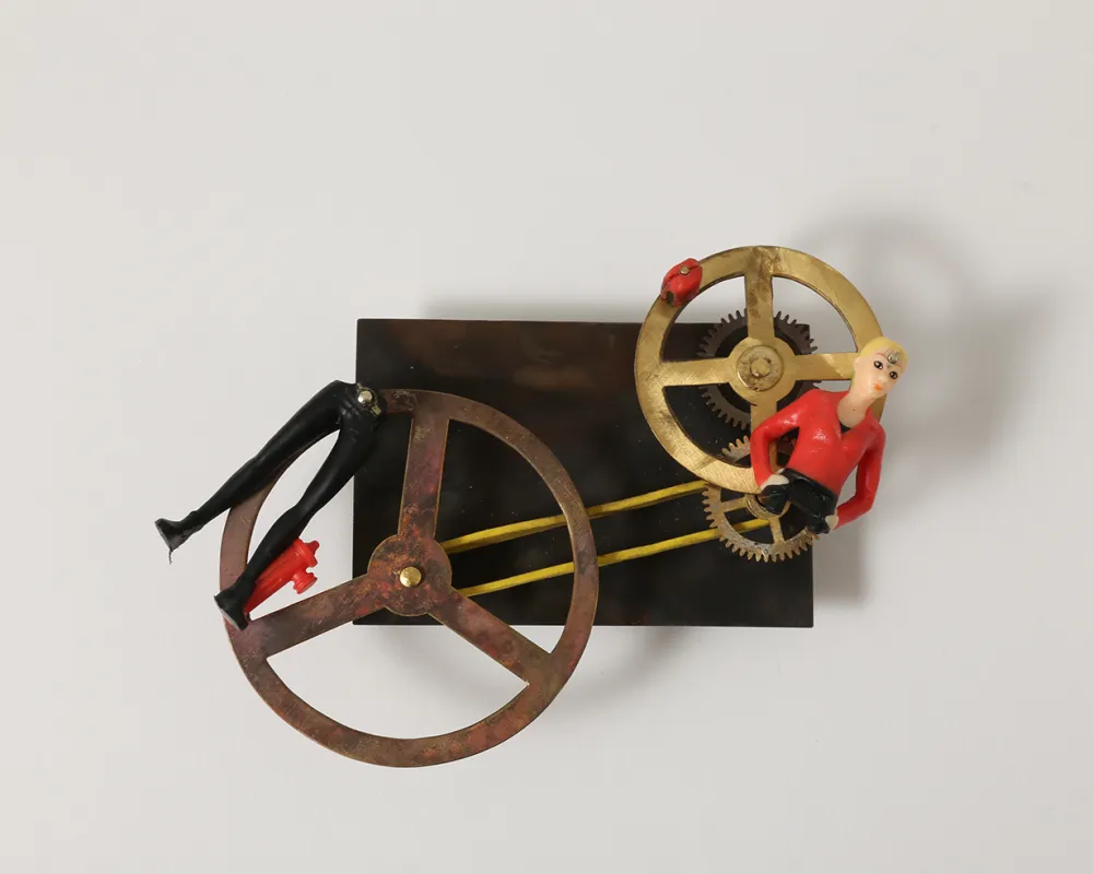 Frederike Krüssel Inspiration zu Arbeiten von "Jean Tinguely"